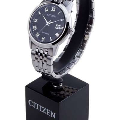 Đồng Hồ Nam Citizen Dây Thép Không Gỉ AW1230-51E - Mặt Đen (Sapphire)