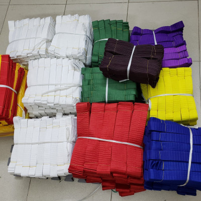 Đai võ karate - đai taekwondo, đai judo trơn không thêu chữ