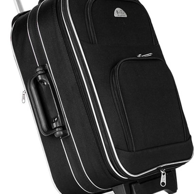 Vali Kéo Du Lịch TN Màu Đen Có Nắp - 20 Inch