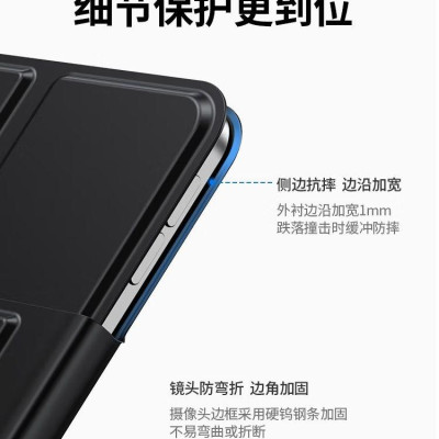 Ugreen UG80904LP383TK 11inch Màu Đen Ốp bảo vệ nam châm hai mặt cho iPad Pro 11inch có khe cắm bút chì - HÀNG CHÍNH HÃNG