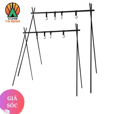  Giá Treo Đồ Tiện Lợi Thiết Kế 4 Móc dùng Cho Du Lịch Dã Ngoại Cắm Trại NatureHike NH19BJ082