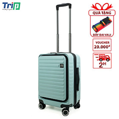 TẶNG TÚI ĐỰNG GIÀY + THẺ TAG - Vali doanh nhân TRIP Lux99 size 20inch có ngăn đựng laptop - Hàng chính hãng