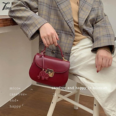 Túi xách cầm tay nữ Micocah Saddle 2021 thiết kế form bán nguyệt, style đơn giản (NSE469) (M407)