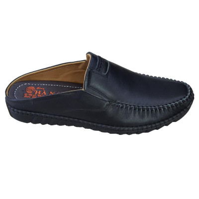 Dép Bít Mũi Nam Da Bò Thật TiTi ĐÔ Cao Cấp GSB2047