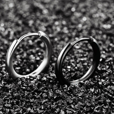 Bông Tai Khuyên Tròn Winwinshop88 BT233 (16mm) – Bạc