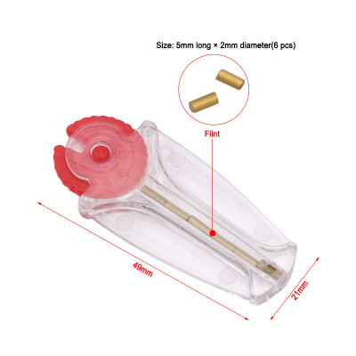 Bộ Bấc Đá Lửa Dây Tim Cho Bật Lửa Zippoo, Đá Và Tim Bấc Trong Hộp Quẹt Bật Lửa Zippoo, Dupont, Dunhill