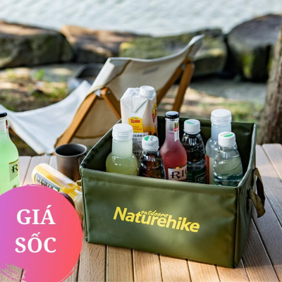 Xô Vuông Du Lịch Cắm Trại gấp Gọn Naturehike NH19SJ007