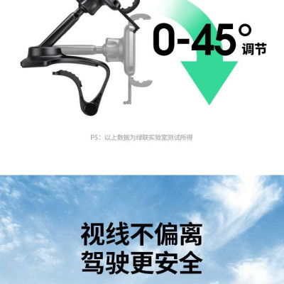 Ugreen UG80902LP369TK 4.7 đến 7.2inch Màu Đen Đế kẹp điện thoại trên xe hơi - HÀNG CHÍNH HÃNG