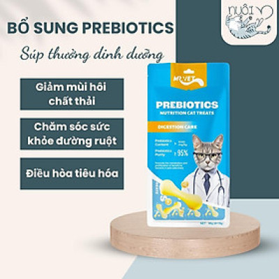 [Giá sỉ] Súp Thưởng Cho Mèo MR.VET có Omega 3, Prebiotics, Taurine-Hỗ Trợ Tiêu Hóa,Sức Khỏe Tim Mạch