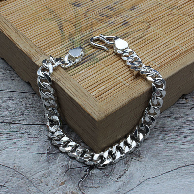 Lắc Tay Nam Kiểu Dây Đơn Bạc Ta Bạc Hiểu Minh LTN006