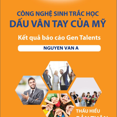 Sinh Trắc Vân Tay Gen Talents – Combo 25 Bài Báo Cáo Đầy Đủ 4 Module