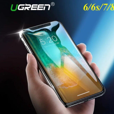 Ugreen UG50946LP171TK cho iPhone 6 + 6S + 7 + 8 Miếng dàn cường lực độ cứng chuẩn 9H - HÀNG CHÍNH HÃNG