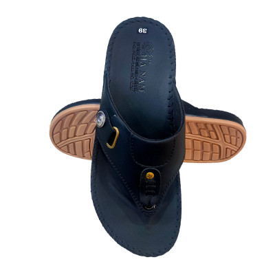 Dép Xỏ Ngón Nam HÀ NAM Da Bò Thật Cao Cấp DNA2161