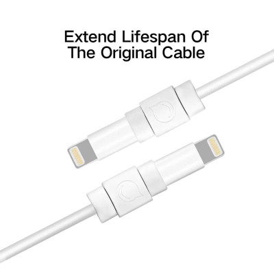 Ugreen UG40705LP127TK Màu Trắng Đầu bọc bảo vệ cho cáp sạc điện thoại + máy tính bản - HÀNG CHÍNH HÃNG