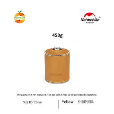 Bao da bảo vệ bình gas dã ngoại NatureHike NH20PJ084 dành cho bình 450g