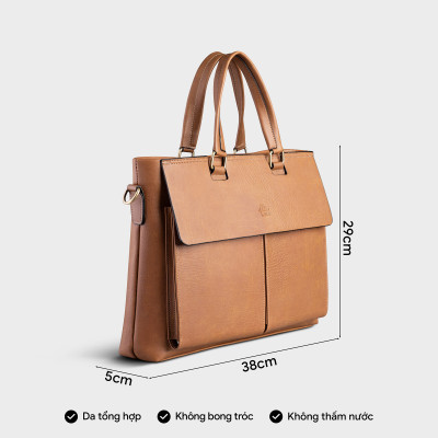 Cặp Công Sở Lata ( Thời trang nam basic - Cặp da CA38 )