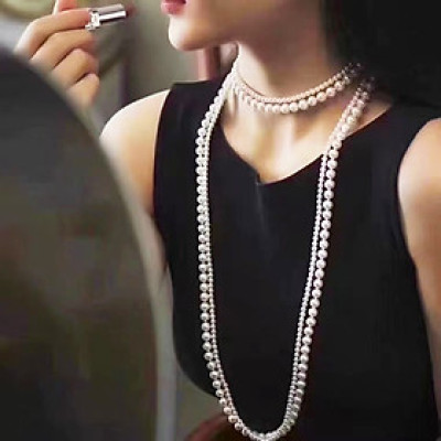 Dây chuyền vòng cổ tiểu thư nhẹ nhàng phong cách Hàn Quốc