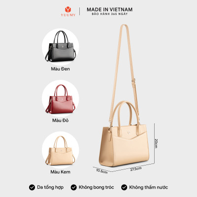 Túi Yuumy ( Thời trang nữ công sở cỡ trung vừa A5 - Túi xách da Smooth YTX61 )