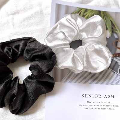 Cột Tóc Vải Scrunchies, Dây Buộc Tóc Scrunchies Nhiều Màu Hàn Quốc SC03 cực kì xinh xắn
