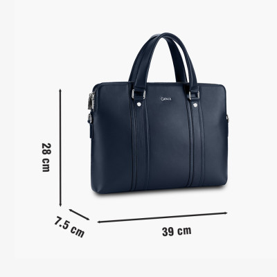 Túi Xách Nam Da Bò Swift 2 Khóa GCE22