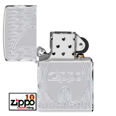 Bật lửa Zippo 48838 Flame Design - Chính hãng 100%