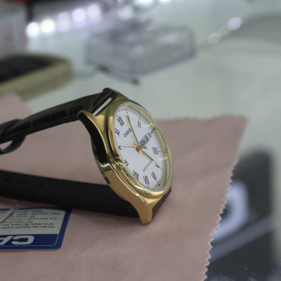 Đồng hồ nam dây da Casio MTP-V006GL-7BUDF