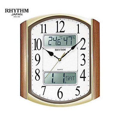 Đồng hồ treo tường hiệu RHYTHM - JAPAN  CFG708NR06 (Kích thước 30.0 x 35.5 x 5.4cm)
