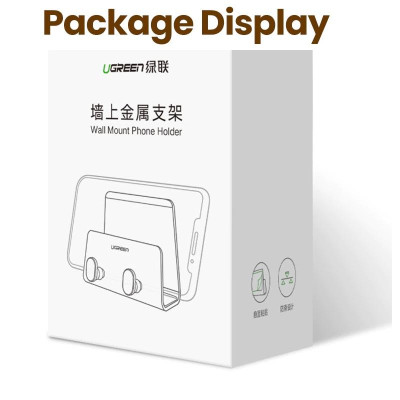 Ugreen UG70584LP193TK Màu Xám Giá Đỡ Điện Thoại Máy Tính Bảng Gắn Tường Tiện Dụng - HÀNG CHÍNH HÃNG