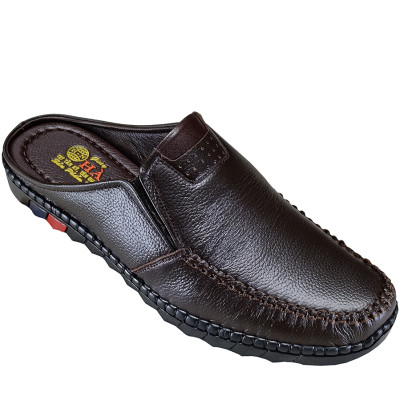 Giày Sục Nam HA NAM Da Bò Thật Cao Cấp GSB20171