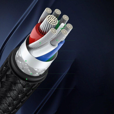 Ugreen UG60764US305TK 1.5M đầu lightning bẻ 90 độ có chip MFI ra cáp USB type C màu đen - HÀNG CHÍNH HÃNG