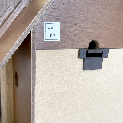 Đồng hồ Cuckoo Nhật Rhythm 4MJ417-R06 Kt 31.1 x 65.0 x 16.5cm, 1.62kg Vỏ gỗ. Dùng Pin.