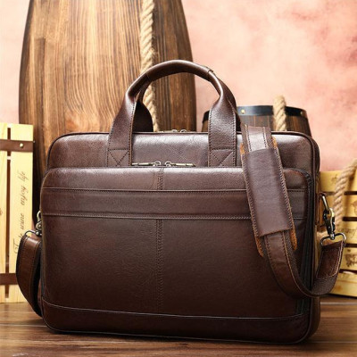 Cặp Da Công Sở Cao Cấp vừa Laptop 15.6inch MARRANT - BHM8841  Hàng chính hãng.