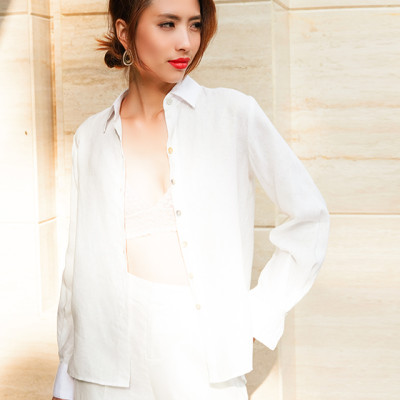 Áo Sơ Mi Linen Sicily TOP171 Thời trang thiết kê Hity
