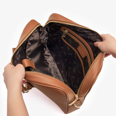 Cặp da nam công sở Gence da bò Mill GCE28-cặp đựng laptop-cặp đi công tác-túi xách nam đựng tài liệu