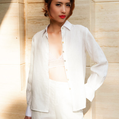 Áo Sơ Mi Linen Sicily TOP171 Thời trang thiết kê Hity
