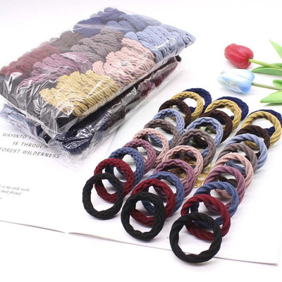 Dây buộc tóc nữ Classic [Set 10 dây] NASI dễ thương phong cách hàn quốc thun cột tóc nữ co giãn tốt phụ kiện tóc giao ngẫu nhiên