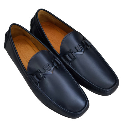 Giày Mọi Nam Da Bò Thật Đế Âm TiTi ĐÔ Cao Cấp GDA2023d