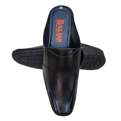 Dép Bít Mũi Nam HÀ NAM Da Bò Thật Cao Cấp GSB20152