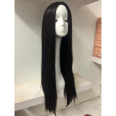 Tóc giả cả đầu 2 mái thẳng dài- tặng lưới chùm tóc-hình thật