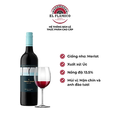 Rượu vang đỏ Úc River Retreat Merlot Red Wine (13.5%/Vol)
