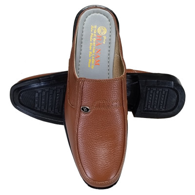 Giày Sục Nam HA NAM Da Bò Thật Cao Cấp GSB20175