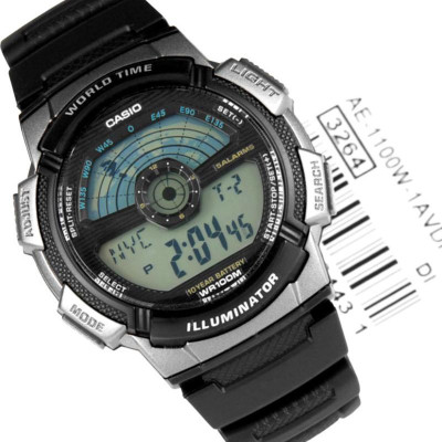 Đồng Hồ Nam CASIO AE-1100W-1AVDF Chính Hãng