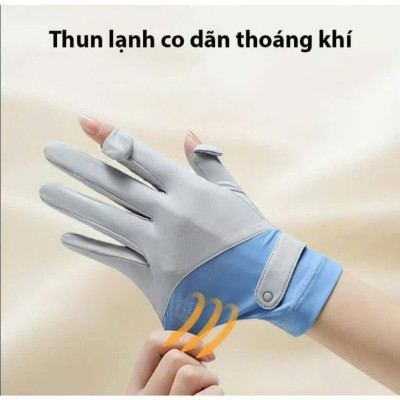 Găng Tay Chống Nắng UPF 50+ Cho Nữ - Chống Tia UV, Chống Trượt, Dành Cho Lái Xe Máy - HÀNG CHÍNH HÃNG MINIIN