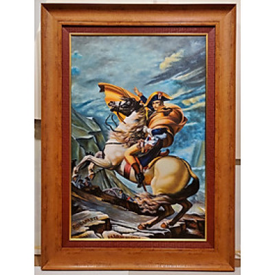 Tranh vẽ sơn dầu -Napoleon Bonaparte 