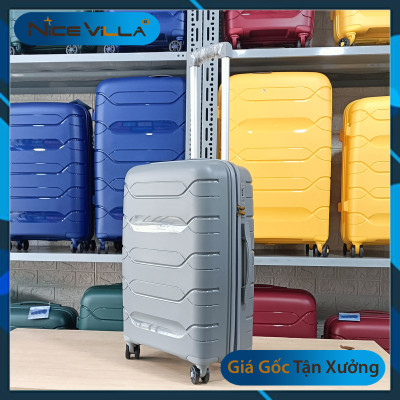 Vali Thời Trang NiceVilla Nhựa Dẻo PP Chống Va Đập Size 20inch & 24inch & 28inch [Mẫu Mới Giảm 50%] 