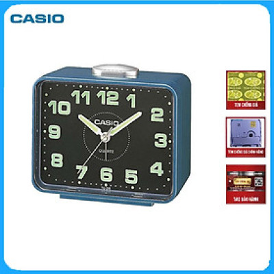 Đồng Hồ Để Bàn Casio TQ-218-2DF Báo Thức - Cỡ To - Kích Thước Vỏ ( 9 ×10.7 × 6 cm )