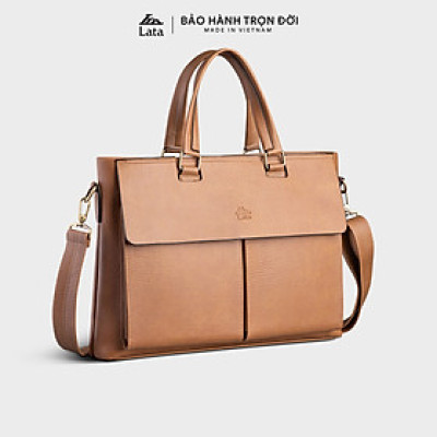 Cặp Công Sở Lata ( Thời trang nam basic - Cặp da CA38 )