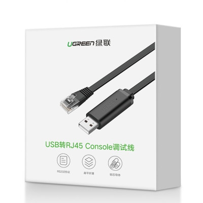 Cáp lập trình Console USB to RJ45 FTDI chính hãng Ugreen 50773