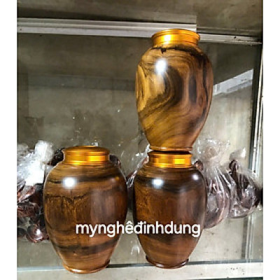 Hộp đựng trà  bằng gỗ bách xanh thơm nức cao 19x11cm 