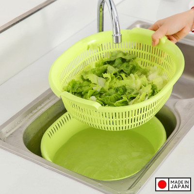 Bộ rổ Oval 2 lớp Sanada Seiko 5.3L - Hàng nội địa Nhật Bản |#Made in Japan| |Nhập khẩu chính hãng|